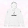 Ultra-soft hoodie with 'Homebody' print, designed for those who love cozy days indoors, white