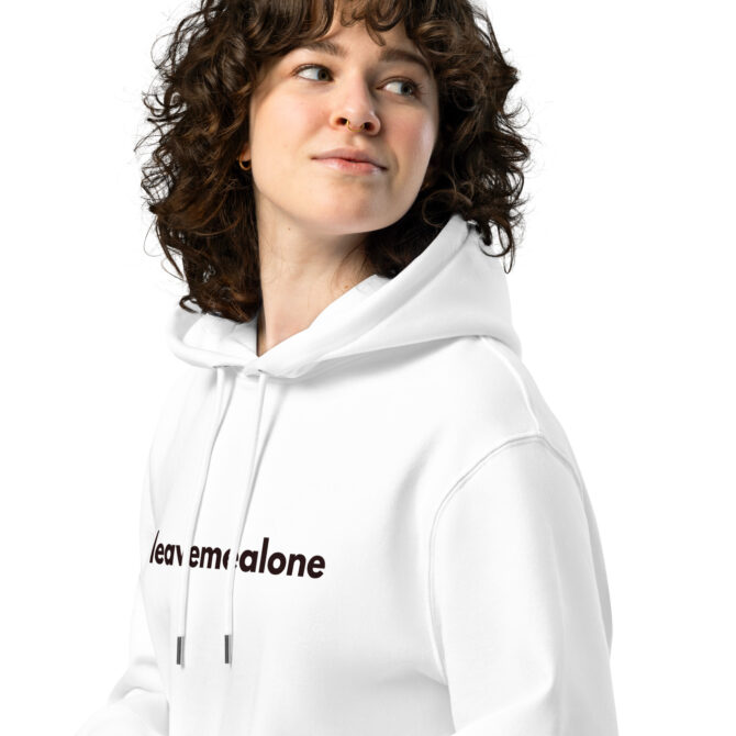 🖤 leavemealone Hoodie - Image 2